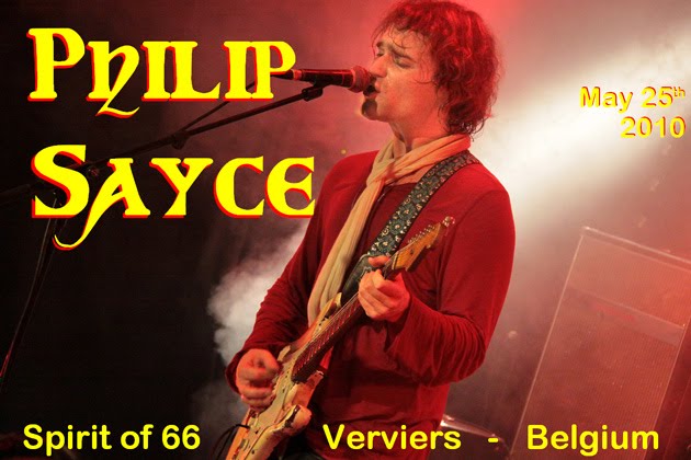 Philip Sayce (25/05/10) at the "Spirit of 66" in Verviers, Belgium.