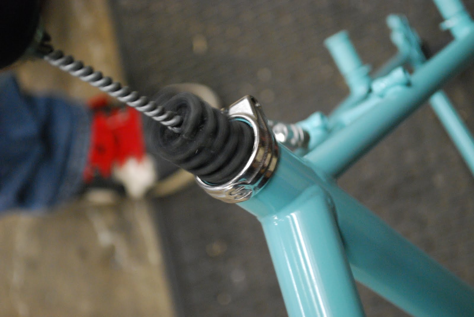 cutting bike seat tube