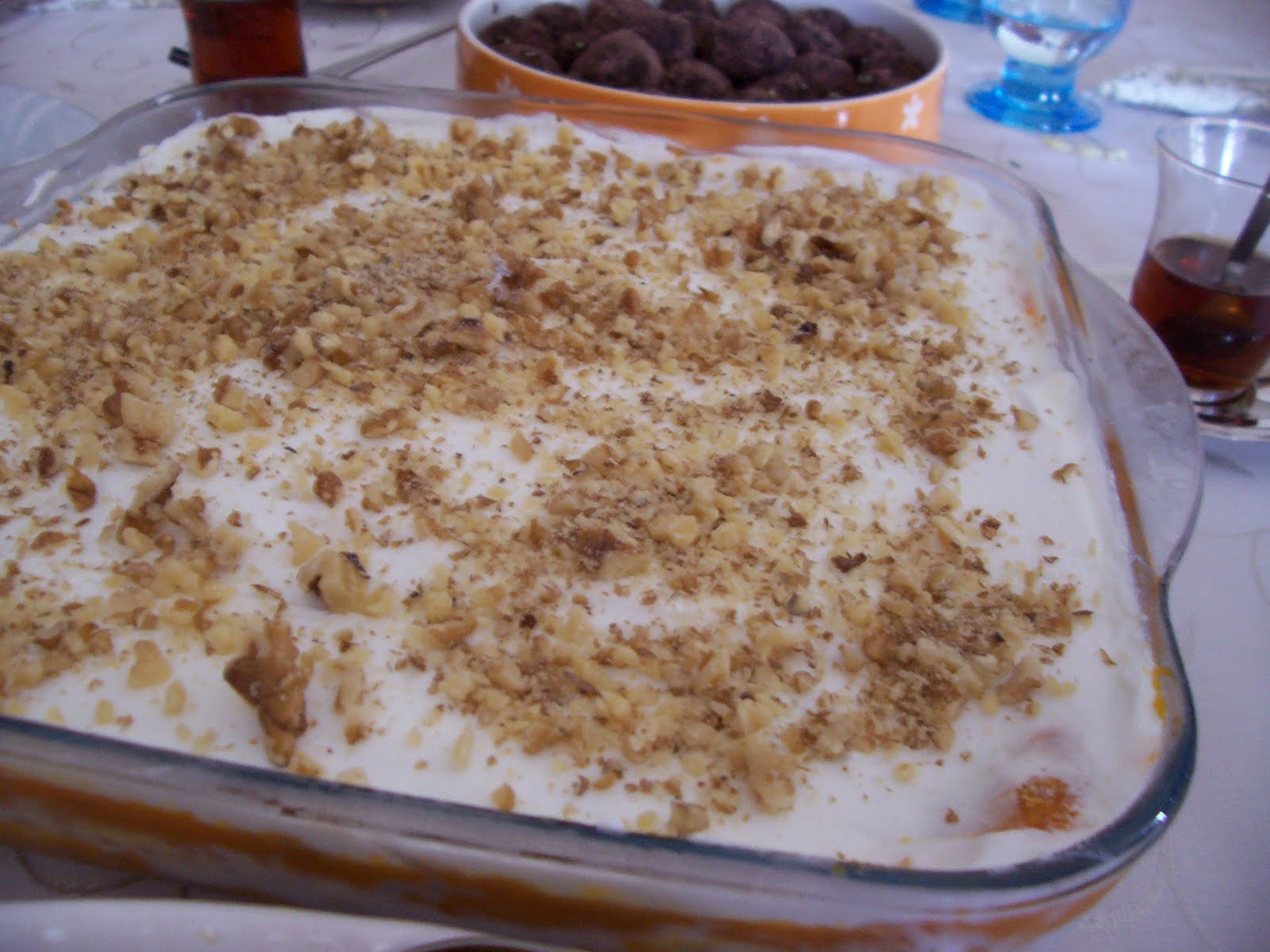 ANNEMİNELİ Balkabaklı Bisküvili Pasta