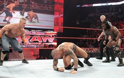 John Cena Vs Randy Orton Vs Kofi Kingston