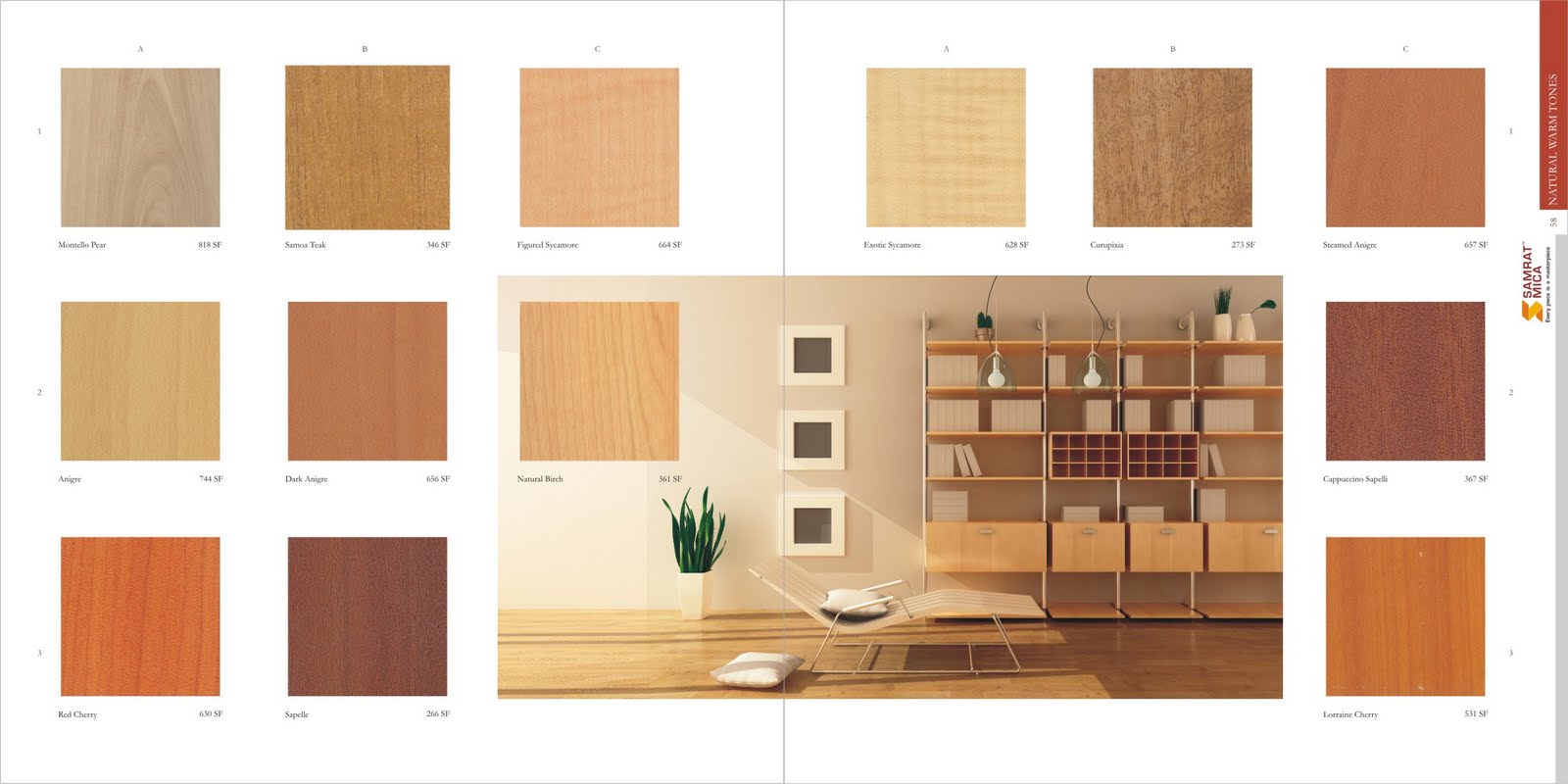 Home design & creative Ideas Laminates. India. "Samrat Mica"