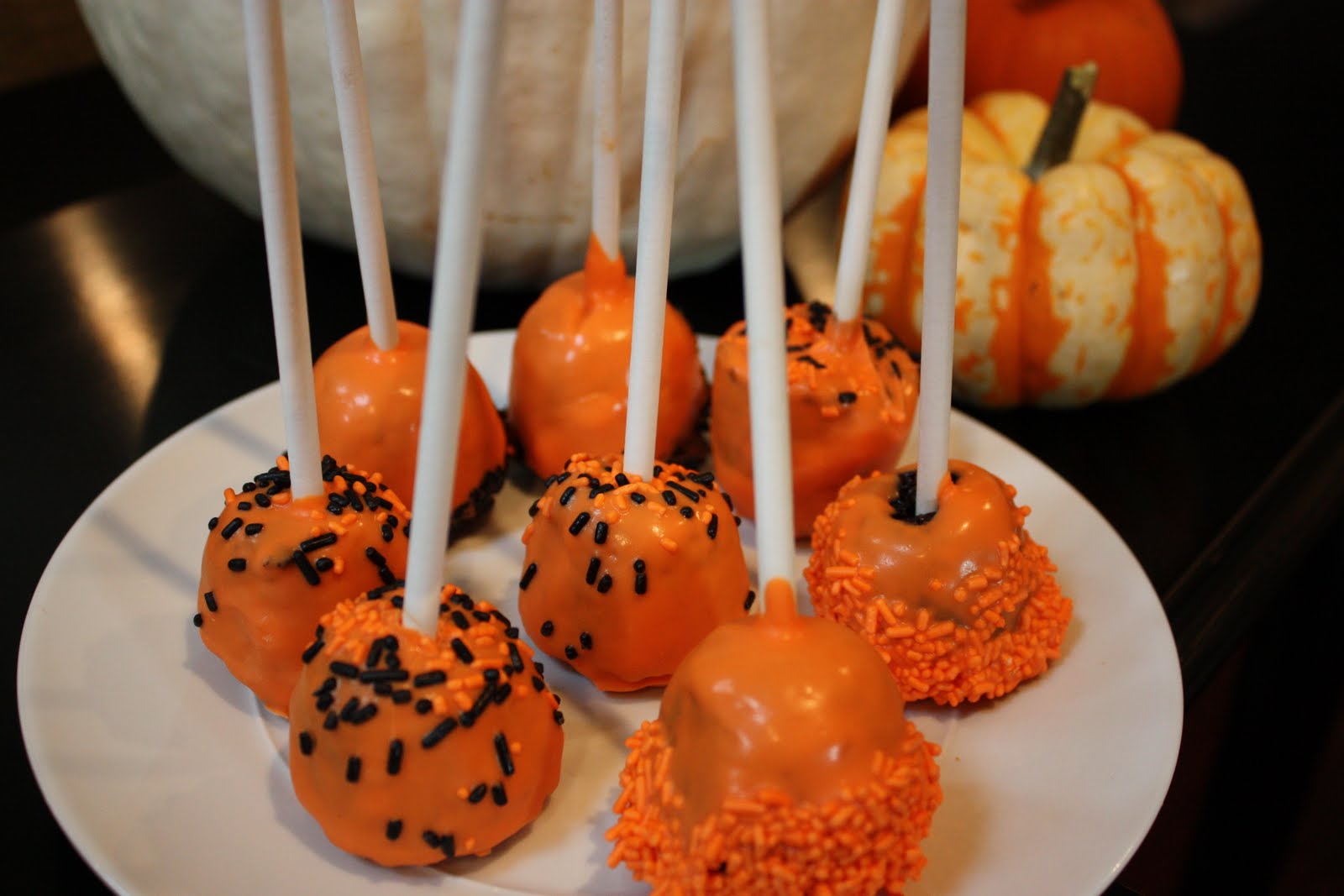 Living WELL with Food Allergies GF Brownie Pops, Halloween Style!