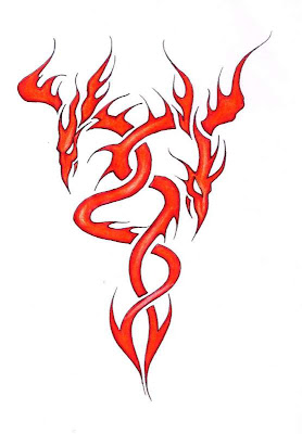 between an okay tattoo and a great tattoo. Tribal Flame Tattoos Designs