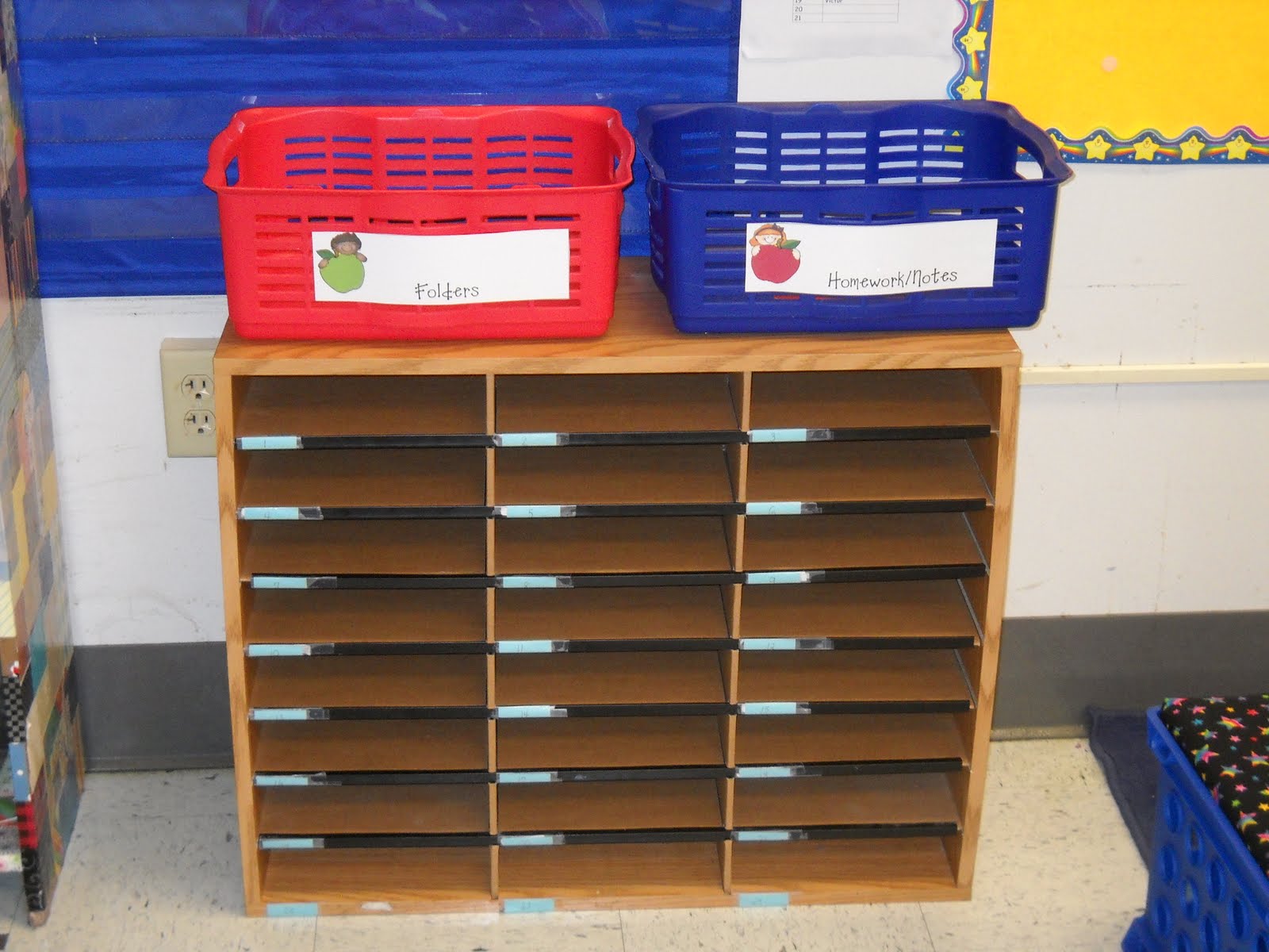 Homework mailboxes image