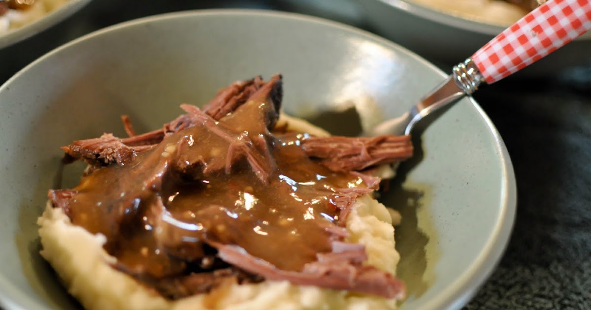 Bless This Food Venison Roast via Crock Pot