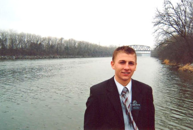 Brock at the Sal Cag River Next to his appartment