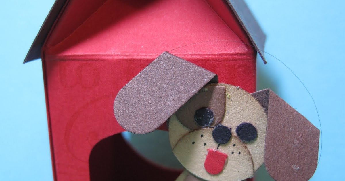 Lynda's Quiet Time The Milk Carton Dog house