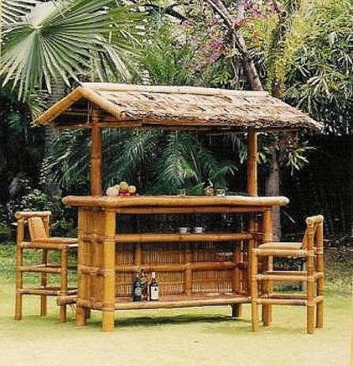 TIKI STORY "Where Tikis & People Meet" TIKI BLOG Outdoor Tiki Bar