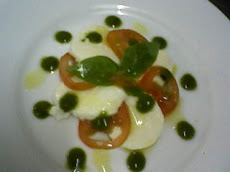 tomate mozzarella au basilic