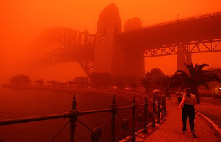 La catástrofe  en Australia Cielo+rojo+1