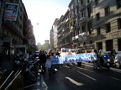 Manifestación en Barcelona