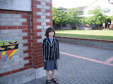 Emily's first day at Southwell School