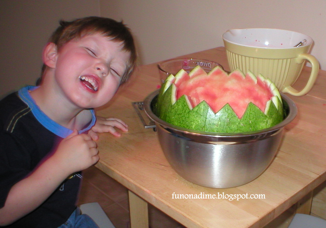 Fun On A Dime Watermelon Jello Bowl