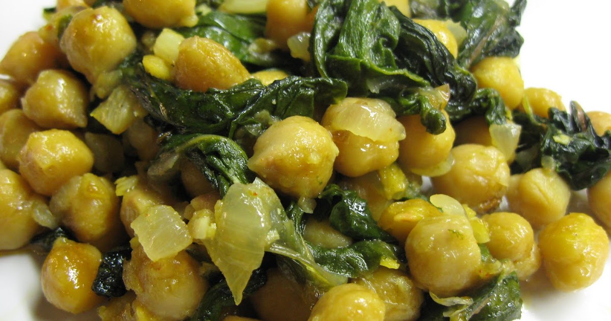 How does YOUR garden grow? Roasted Garbanzo Beans with Swiss Chard