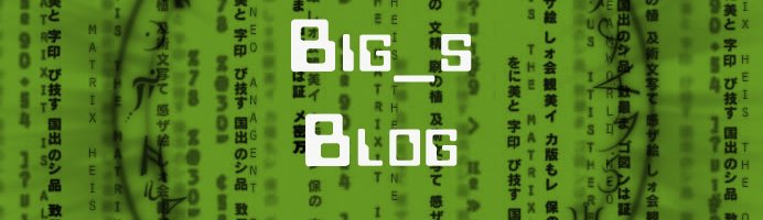 Блог Big_S'а