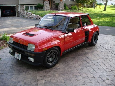 Not your everyday LeCar the streetgoing R5 Turbo had a 158hp midmounted
