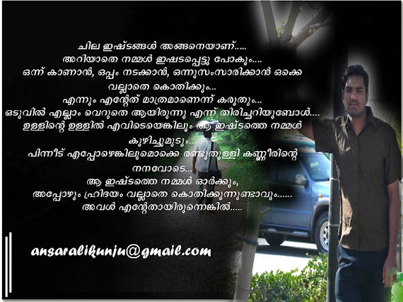 ചില ഇഷ്ടങ്ങള്‍....