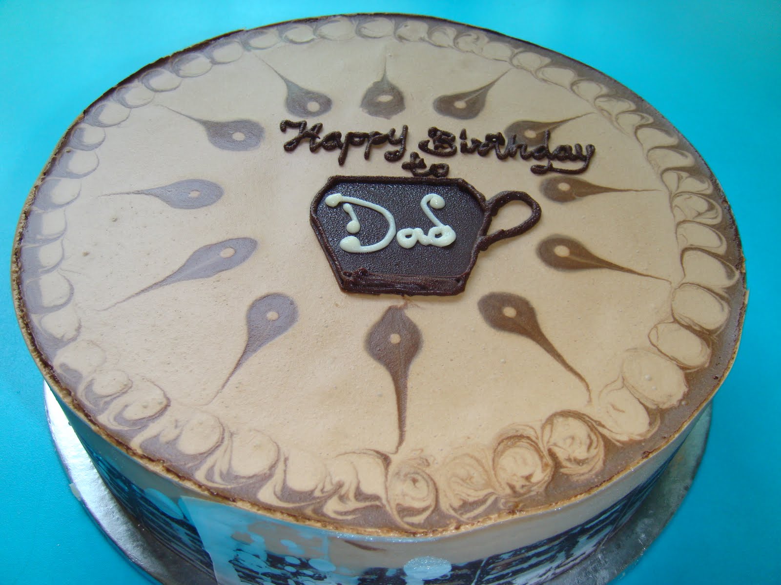 Yummy Baking Coffee Bavarian Cream Cake