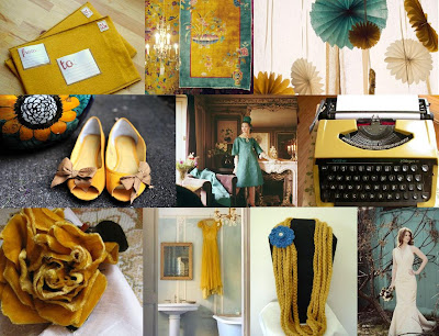 How do you feel about gray and yellow wedding Mustard teal 2 months ago