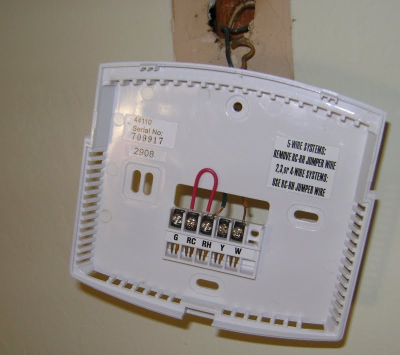 How do I switch from heat to air?