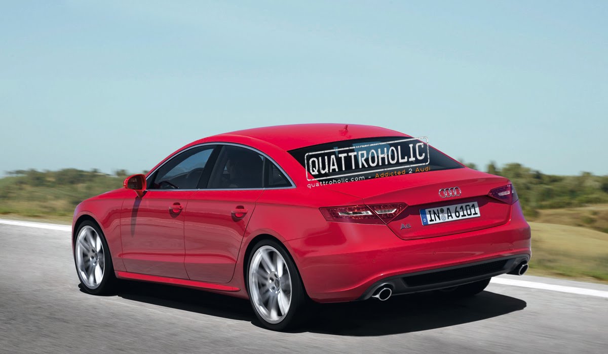 Spied New NextGen Audi A6 (C7) Spy Photos