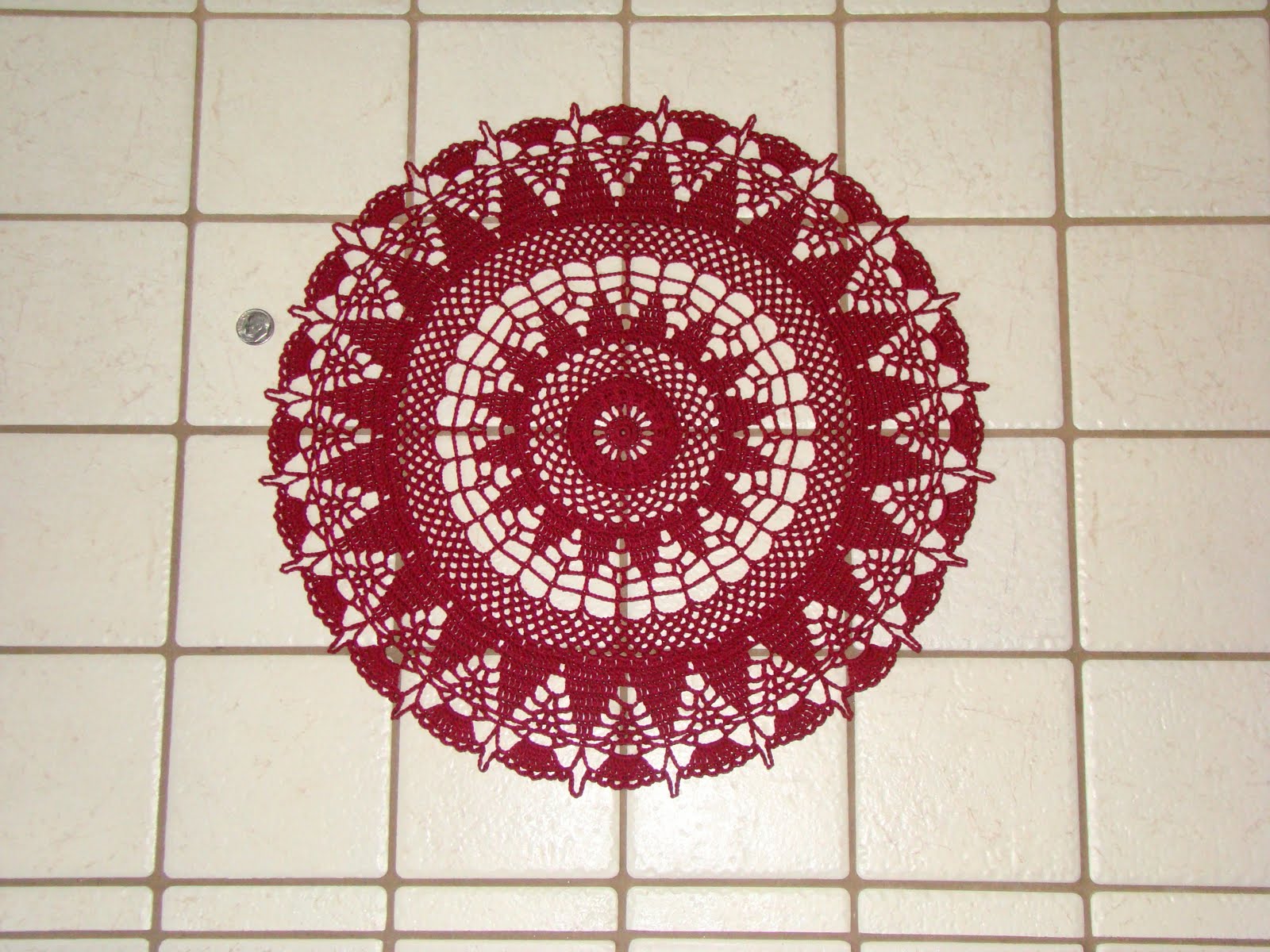 Crochet Collection: Free Crochet Patterns for Round Tablecloths