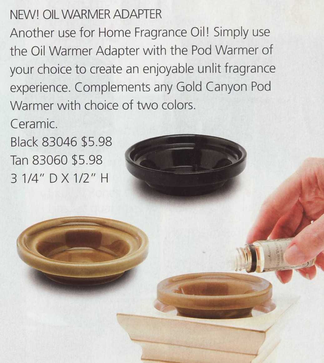 Mandy's Gold Canyon Oil Warmer Adapters