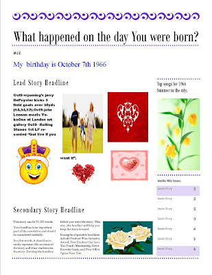Jin Hui You: what happened on the day you were born?
