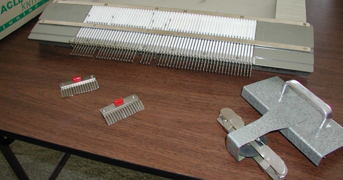 Janec's Crafts Vintage Knitting Machine
