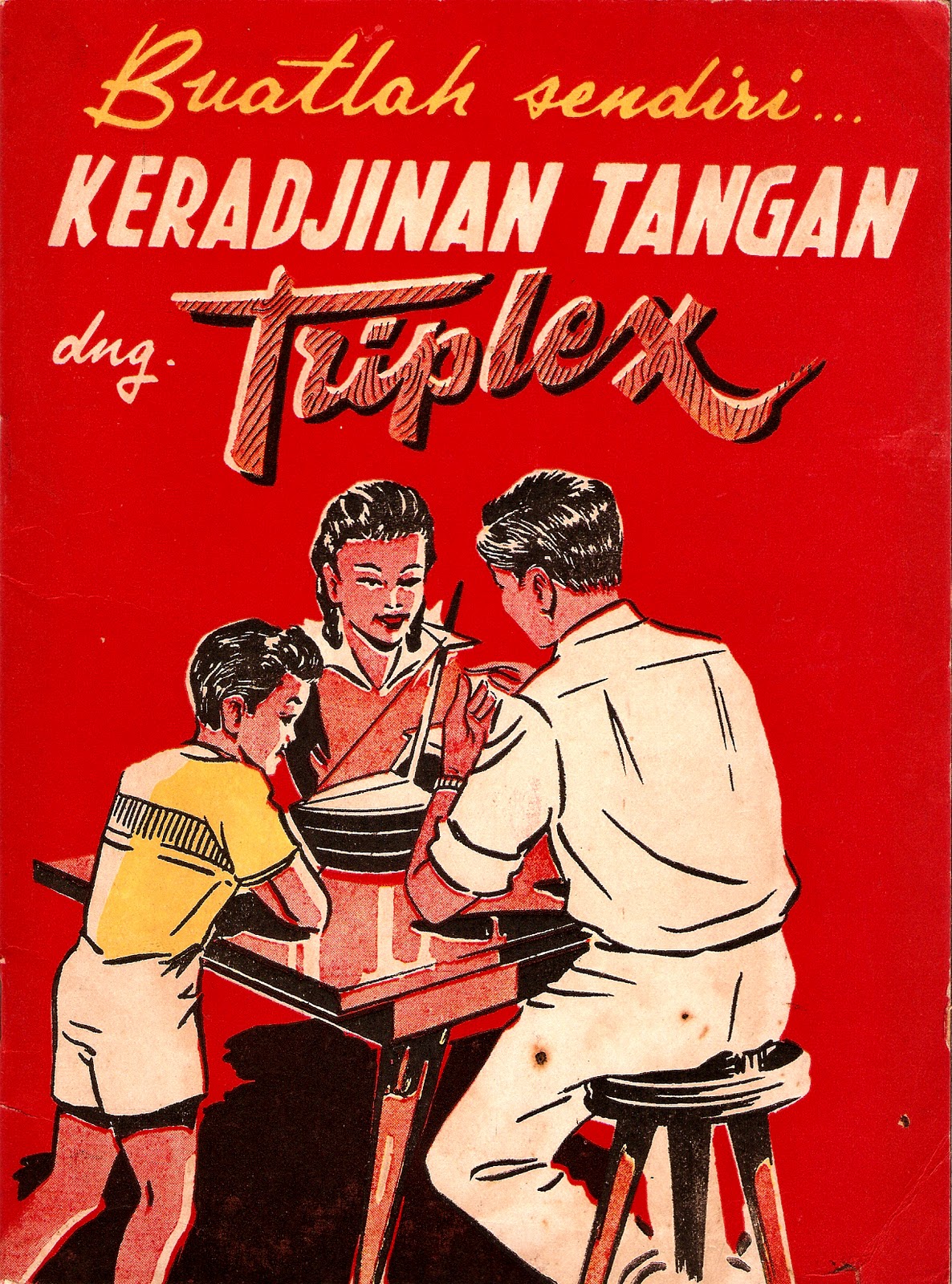 vantiani me and collection indonesian vintage craft books