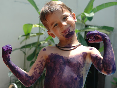 body paint kids