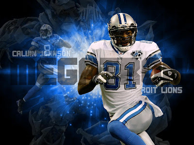 Johnson Calvin wallpaper, Detroit Lions wallpaper, nfl wallpaper