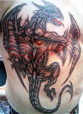Devil Wing Tattoo