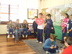 Apresentações dos alunos da Escola 7 de Setembro