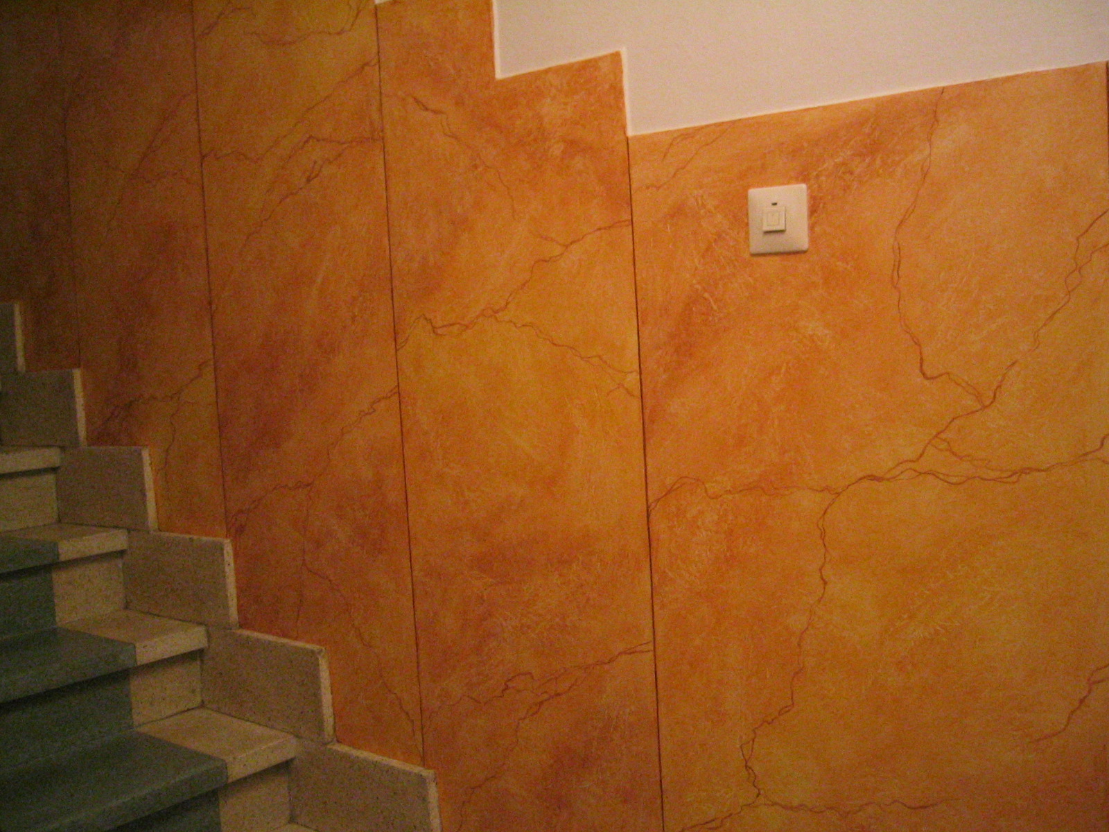 Mimoum blog: Pintura decorativa sobre escalera