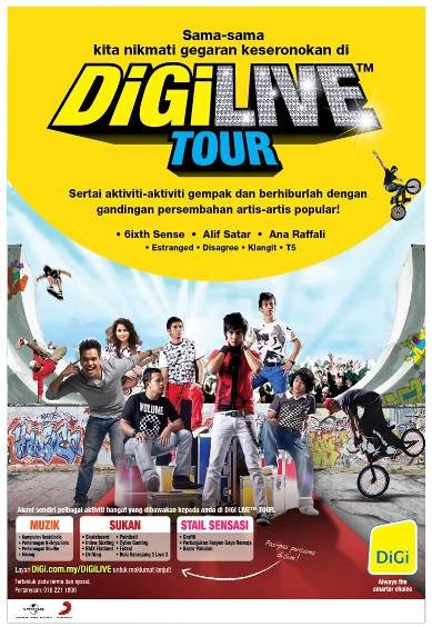 Skatemalaysia Digi Live Tour Extreme 8 Cities
