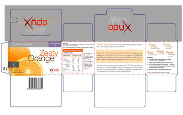 Xndo Snackwater Packaging