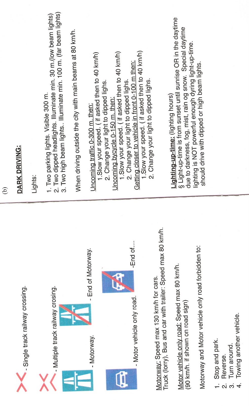 Change the Danish driver's licence requirements for foreigners The