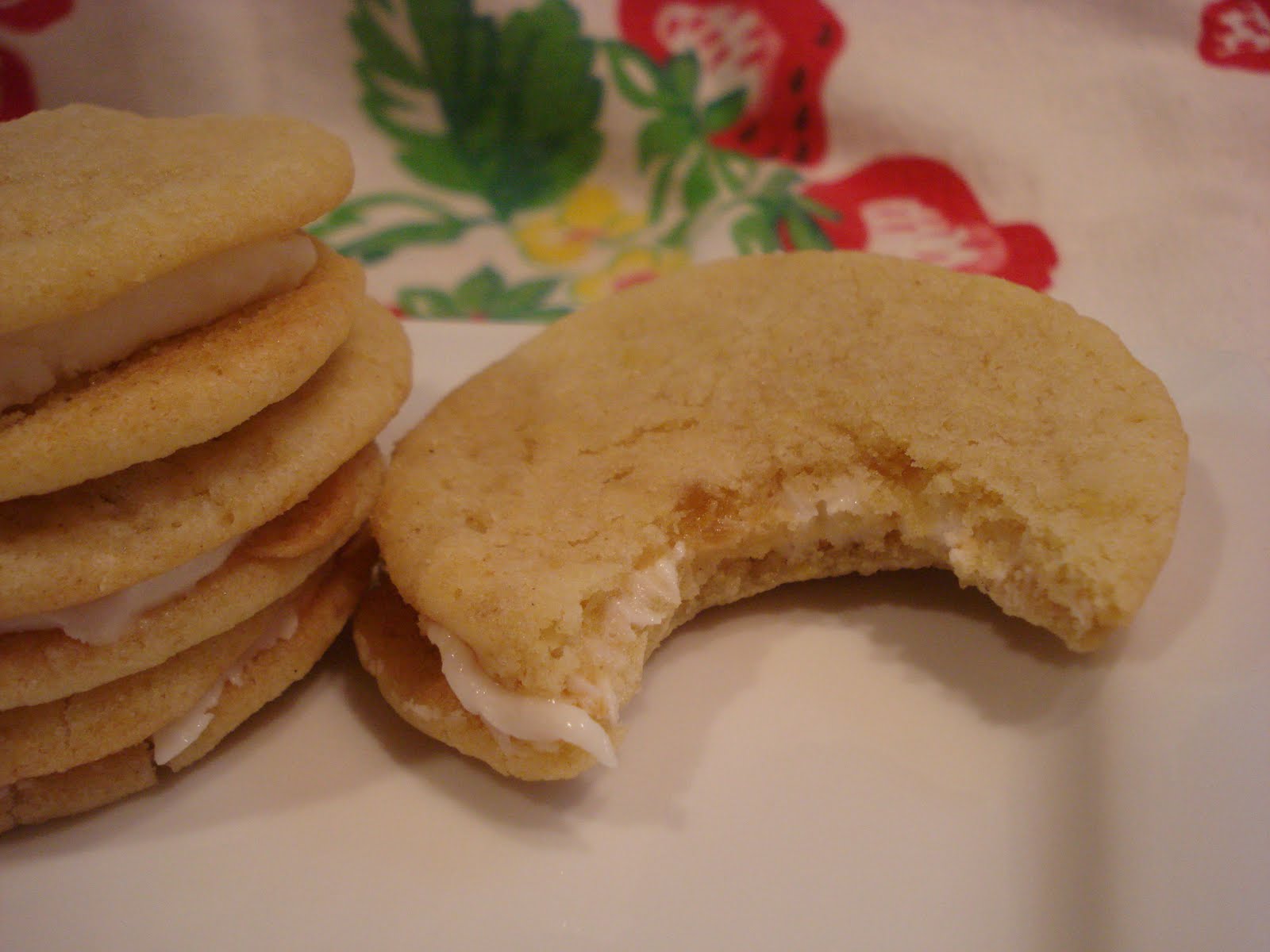 The Cookie Scoop Ginger Lemon Sandwich Cookies