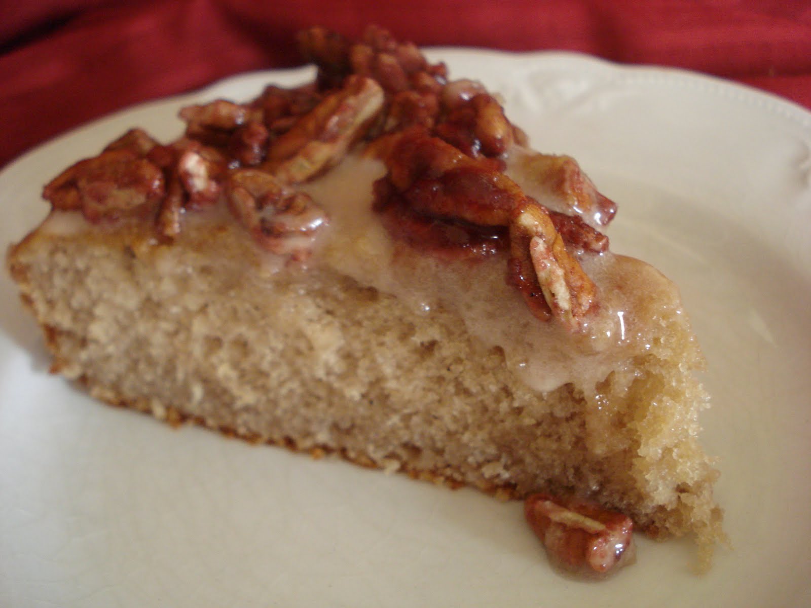 The Cookie Scoop Pomegranate Molasses Butter Cake