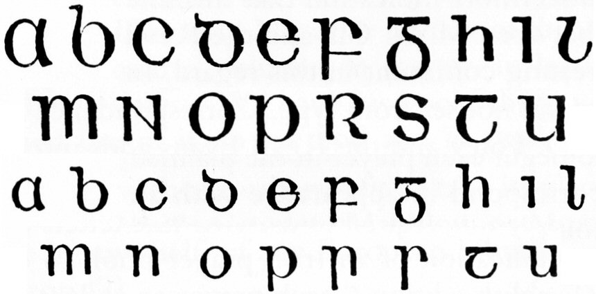 Irish Typeface