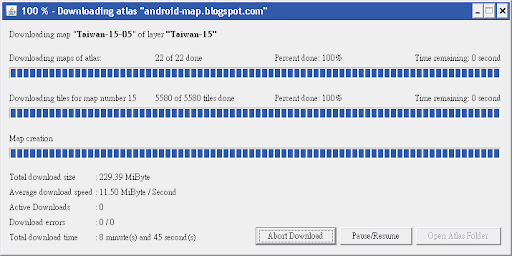 TrekBuddy Atlas Creator 1.2 beta 1 (android-map.blogspot.com Version 1)