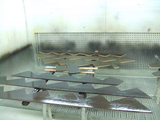 Carpinteria Artesanal - Diseño y Reciclaje: Material Escalera.- Acabado.