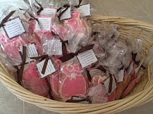 a basket of bundled cookies