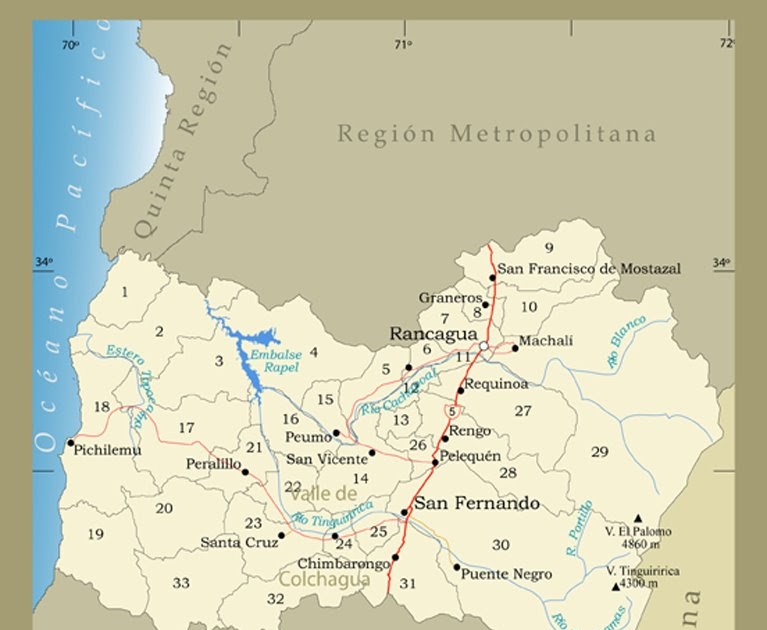 26+ Bernardo O&#039;higgins Region Background