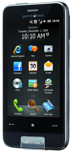 Garmin-Asus Nuvifone M10 Windows Smartphone