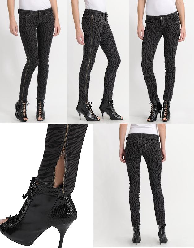 Side Zip Jeans