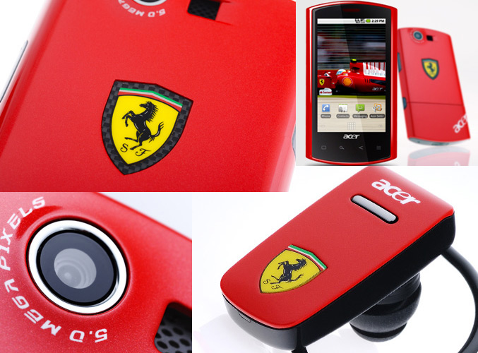 جوال فيراري Acer+Liquid+E+Ferrari