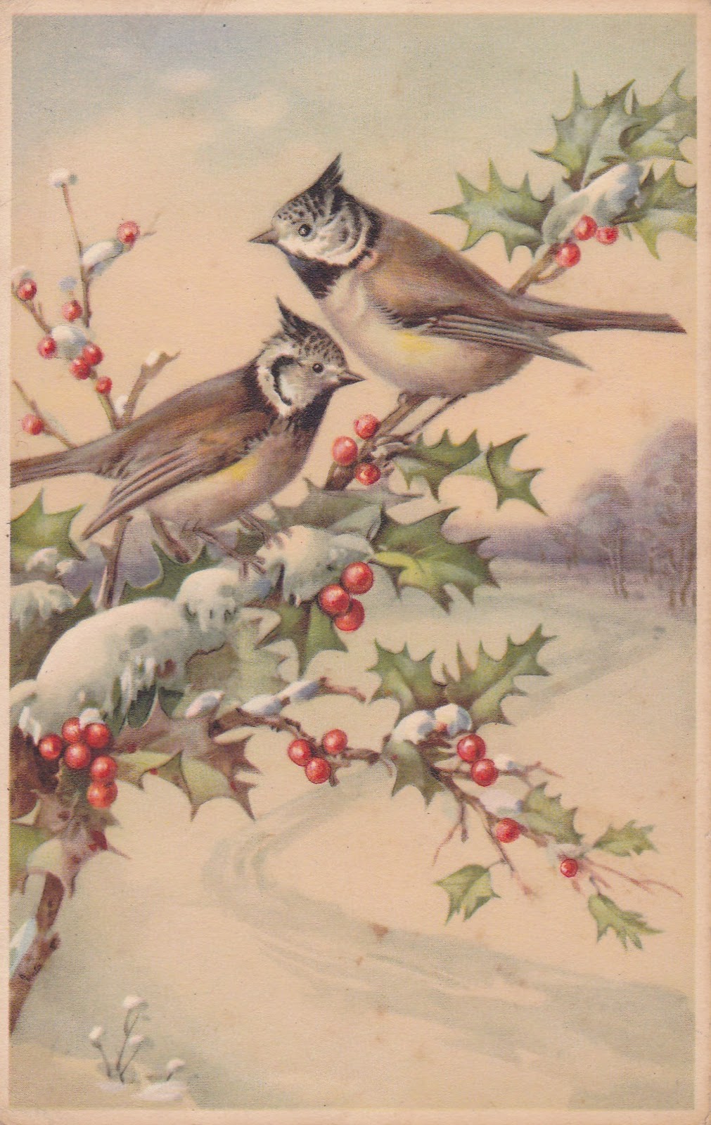 Nostalgische Kerstkaarten uit vervlogen tijden Nostalgische Kerstkaarten