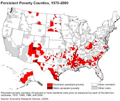 The Worst Areas for Poverty